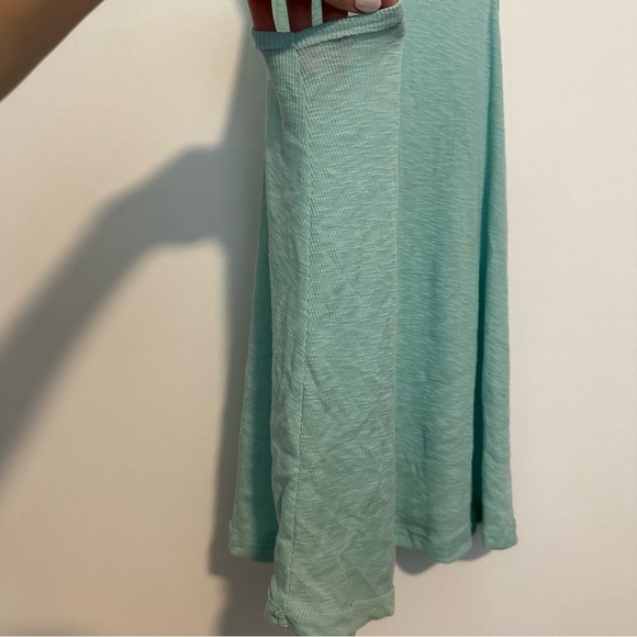 Free people teal turquoise tank top - Picture 6 of 7